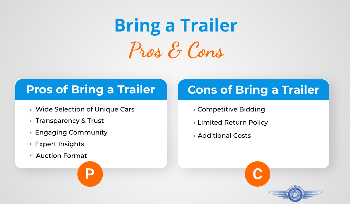 bring a trailer pros and cons