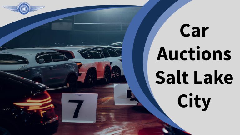 Car Auctions Salt Lake City: A Guide to Finding the Best Deals