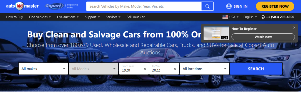 Auto bid master online car auction sites