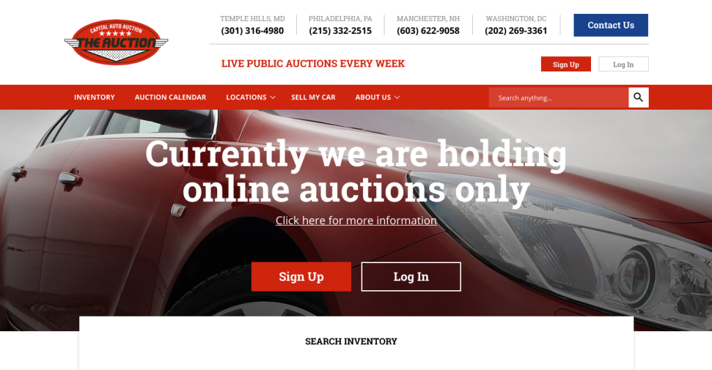Capital Auto Auction, Best Online Car Auction Site