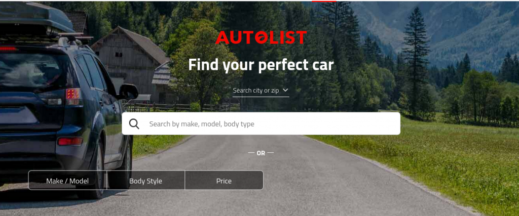 Auto List Used Car Website