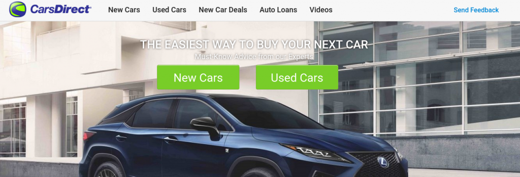 Cars Direct Used Car Website
