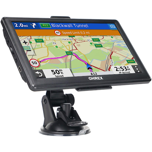 OHREX 7-inch truck GPS with offline maps and lifetime updates for budget-conscious drivers