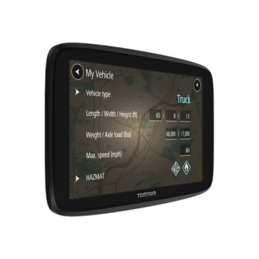 TomTom Trucker 620 GPS with voice-activated truck navigation system
