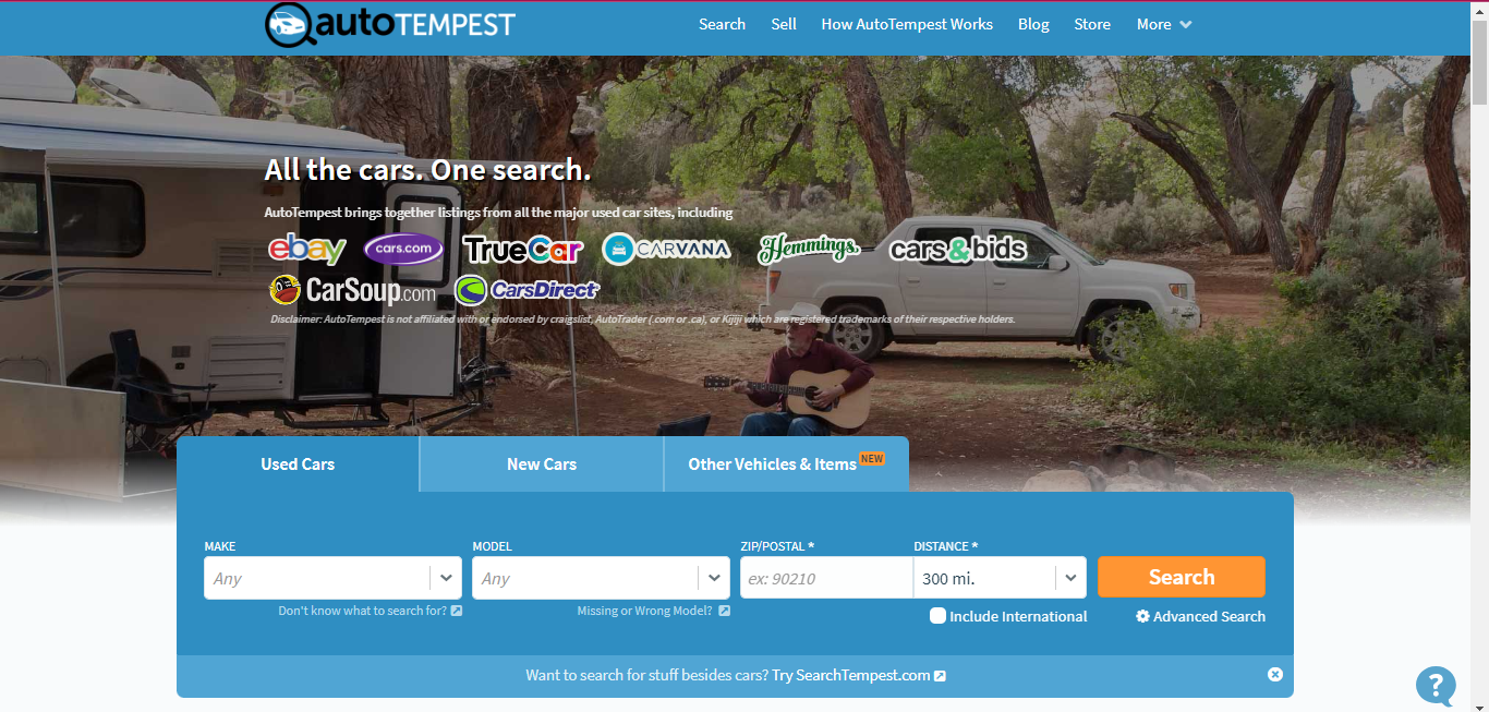 AutoTempest Used Cars Find the Perfect PreOwned Vehicle