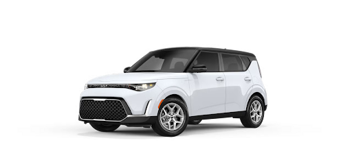 Kia Soul boxy compact car with unique design and upright stance for campus driving