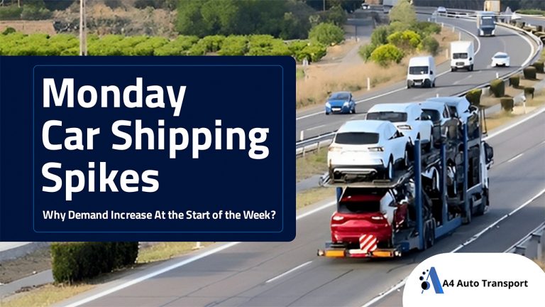 Monday Car Shipping Spikes: Why Demand Increases at the Start of the Week