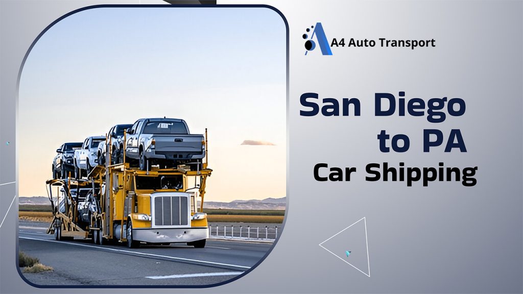 San Diego to Pa Car Shipping